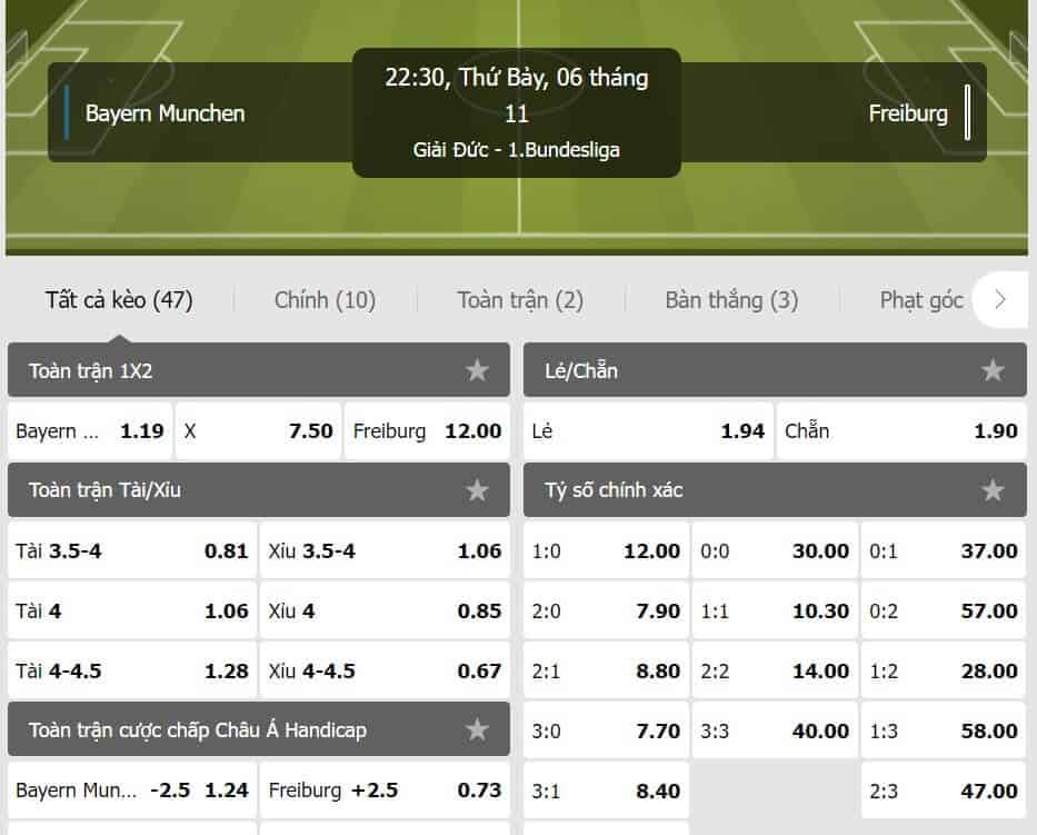 Bayern-munchen-vs-Freiburg