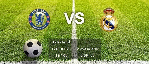 Soi kèo Chelsea vs Real Madrid vn88