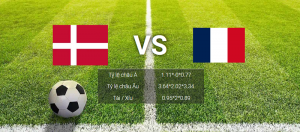 soi kèo Đan Mạch vs Pháp