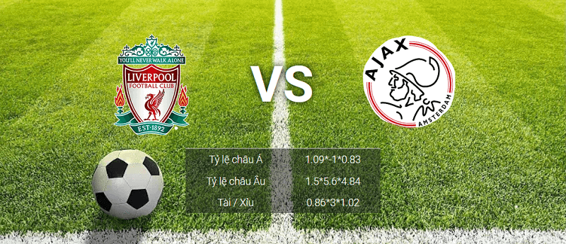soi kèo Liverpool vs Ajax