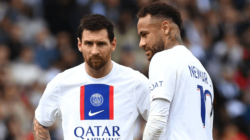 Messi và Neymar tại PSG