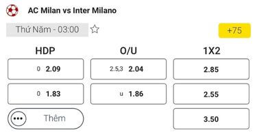 kèo AC-Milan-Vs-inter-Milan