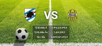 soi kèo Sampdoria-Vs-Verona tại Serie A