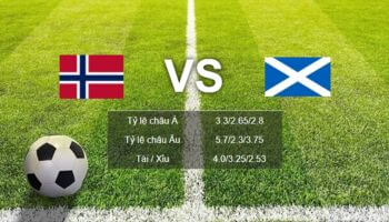 soi kèo Na Uy vs Scotland