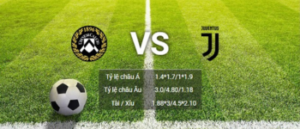 soi kèo Udinese-vs-Juventus tại Serie A
