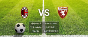 soi kèo ac-milan-vs-torino tại Serie A