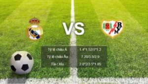 VN88 soi kèo Real-Madrid-vs-Rayo tại giải La Liga